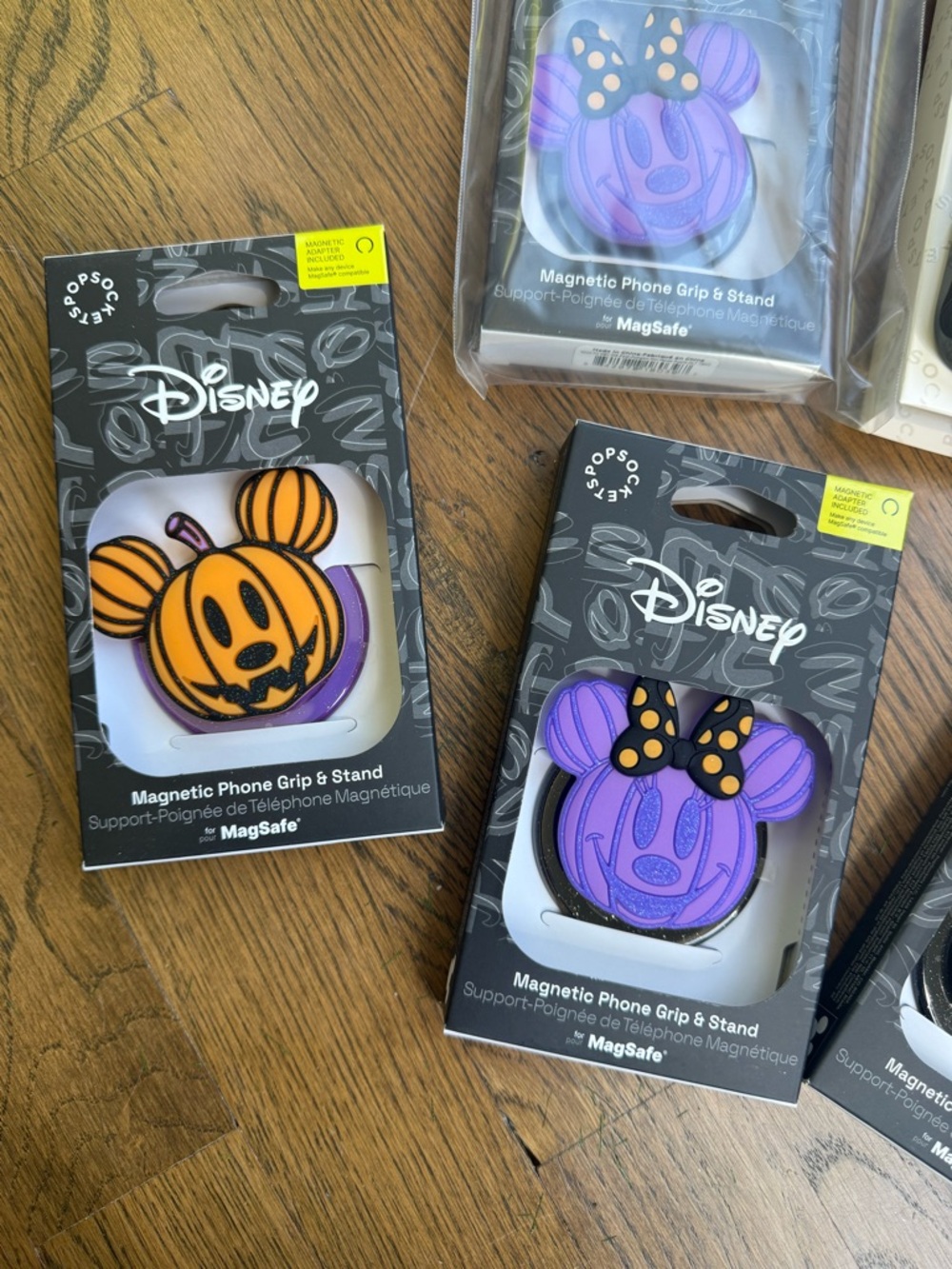 Brand new with box Disney Magnetic Phone Grip & Stand  and phone case